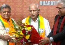 ಕಾಂಗ್ರೆಸ್ ಗೆ ಗುಡ್ ಬೈ ಹೇಳಿ ಮರಳಿ ಬಿಜೆಪಿಗೆ ಸೇರ್ಪಡೆಯಾದ ಮಾಜಿ ಸಿಎಂ ಜಗದೀಶ್ ಶೆಟ್ಟರ್