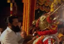 ಧೈರ್ಯದಿಂದ ಮುನ್ನುಗ್ಗು ನಿನ್ನ ಹಿಂದೆ ನಾನಿದ್ದೇನೆ ಎಂದು ರಿಷಬ್ ಶೆಟ್ಟಿಗೆ ದೈವದ ಅಭಯ